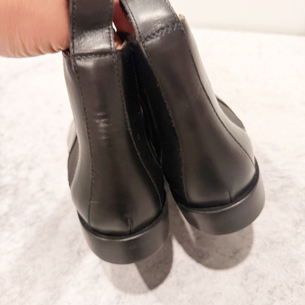 NEW EVERLANE New Modern Chelsea Boot black Italian leather ankle booties 8.5 - Picture 5 of 9